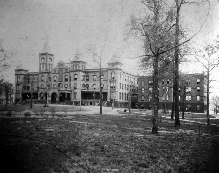 Converse college's first campus